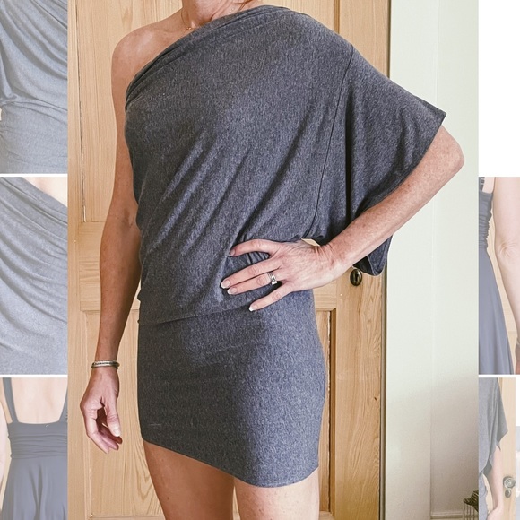 Grey convertible top and dress - Picture 3 of 4